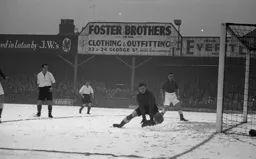 Tha ball is in the net