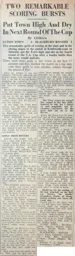 Match Report: Luton Town FC vs Blackburn Rovers (10th Jan 1953)