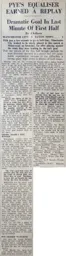 Match Report: Manchester City vs Luton Town FC (31st Jan 1953)