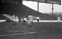 Charlie Watkins shoots but it looks to be too high