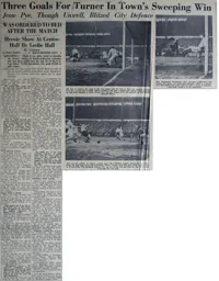 Match Report: Luton Town FC vs Manchester City (4th Feb 1953)