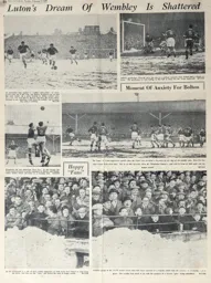 Match Report: Luton Town FC vs Bolton Wanderers (14th Feb 1953)