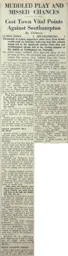 Match Report: Luton Town FC vs Southampton (21st Feb 1953)