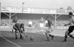 Barnsley keeper Harry Hough gathers the ball from Jesse Pye