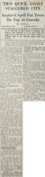 Match Report: Lincoln City vs Luton Town FC (21st Mar 1953)