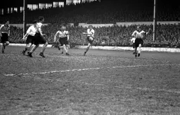 This effort by Jesse Pye whistles past the post