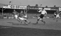 Jesse Pye shoots past Forest keeper Harry Walker, but the ball goes wide
