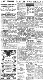 Match Report: Luton Town FC vs Brentford (25th Apr 1953)