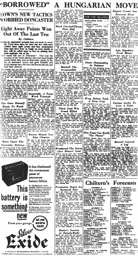 Match Report: Doncaster Rovers vs Luton Town FC (28th Nov 1953)