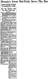 Match Report: Luton Town FC vs Oldham Athletic (19th Aug 1953)