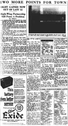 Match Report: Luton Town FC vs Hull City (10th Oct 1953)