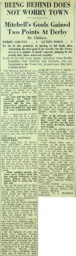 Match Report: Derby County vs Luton Town FC (14th Nov 1953)