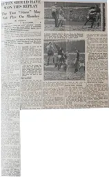 Match Report: Luton Town FC vs Blackpool (13th Jan 1954)