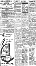 Match Report: Swansea Town vs Luton Town FC (16th Jan 1954)