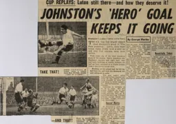 Match Report: Luton Town FC vs Blackpool (18th Jan 1954)