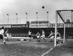 Bernard Moore has the look of anguish as a chance goes begging