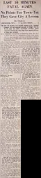 Match Report: Leicester City vs Luton Town FC (6th Feb 1954)