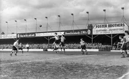 John Downie heads on