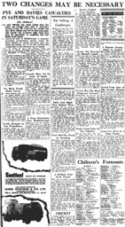 Match Report: Middlesbrough vs Luton Town FC (11th Sep 1954)