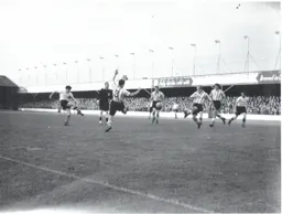 Gordon Turner fires in Town`s first goal