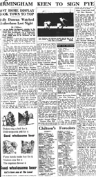 Match Report: Luton Town FC vs Stoke City (18th Sep 1954)