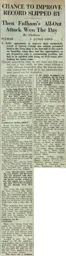Match Report: Fulham vs Luton Town FC (23rd Oct 1954)