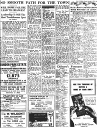 Match Report: Luton Town FC vs Swansea Town (30th Oct 1954)