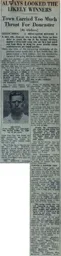 Match Report: Luton Town FC vs Doncaster Rovers (11th Dec 1954)