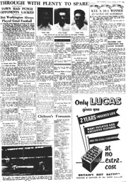 Match Report: Luton Town FC vs Workington (8th Jan 1955)