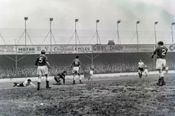 Gordon Turner is flat out on the ground