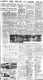 Match Report: Rotherham United vs Luton Town FC (29th Jan 1955)