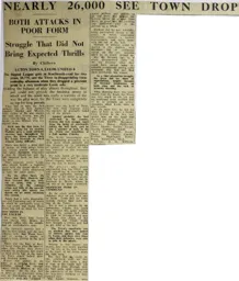 Match Report: Luton Town FC vs Leeds United (8th Apr 1955)