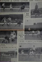Match Report: Luton Town FC vs Bristol Rovers (27th Apr 1955)
