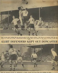 Match Report: Doncaster Rovers vs Luton Town FC (30th Apr 1955)