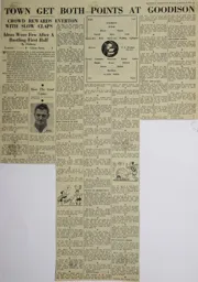Match Report: Everton vs Luton Town FC (3rd Sep 1955)