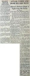 Match Report: Luton Town FC vs West Bromwich Albion (24th Sep 1955)