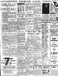 Match Report: Luton Town FC vs West Bromwich Albion (24th Sep 1955)