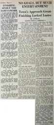 Match Report: Luton Town FC vs Arsenal (22nd Oct 1955)