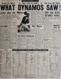 Match Report: Luton Town FC vs Wolverhampton Wanderers (5th Nov 1955)