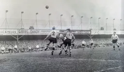 Seamus Dunne and Syd Owen manage to keep out the threat of Jimmy Mullen