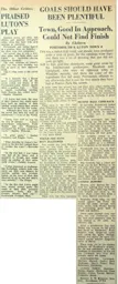 Match Report: Portsmouth vs Luton Town FC (26th Nov 1955)