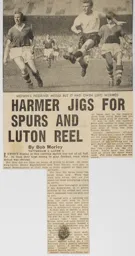 Match Report: Tottenham Hotspur vs Luton Town FC (22nd Sep 1956)