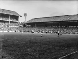 The Town attack the Spurs goal