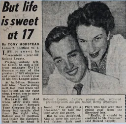 Match Report: Luton Town FC vs Sheffield Wednesday (13th Oct 1956)