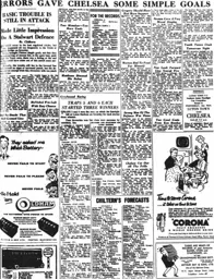 Match Report: Chelsea vs Luton Town FC (17th Nov 1956)