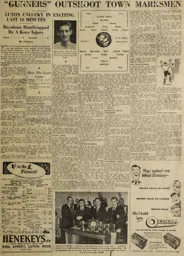 Match Report: Luton Town FC vs Arsenal (8th Dec 1956)