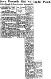 Match Report: Aston Villa vs Luton Town FC (7th Jan 1957)