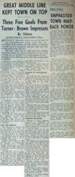 Match Report: Luton Town FC vs Newcastle United (16th Feb 1957)