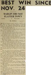 Match Report: Luton Town FC vs Newcastle United (16th Feb 1957)