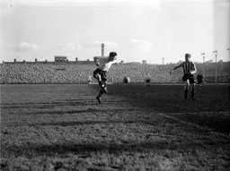 Gordon Turner attempts to add to his goal tally